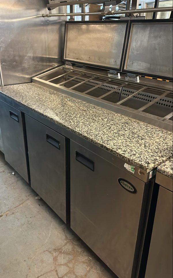Foster professional grade restaurant prep station, available secondhand to customers in the catering business in the North West