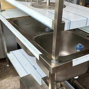 Professional quality catering sink, available secondhand to customers in the catering business in the North West