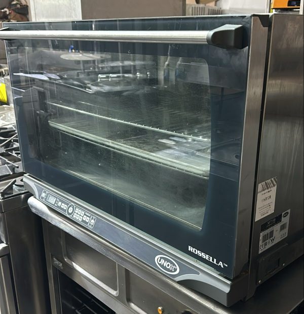 A Unox Rosella catering oven, available secondhand to customers in the catering business in the North West England and Greater Manchester area.